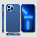 Joyroom 360° dėklas iPhone 13 Pro + stiklas – mėlynas