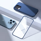 Joyroom 360° dėklas iPhone 13 Pro + stiklas – mėlynas