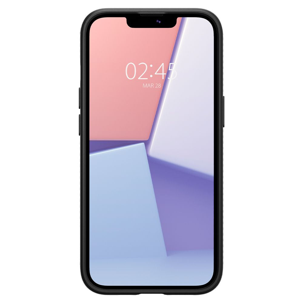 Spigen Liquid Air dėklas iPhone 13 mini – juodas