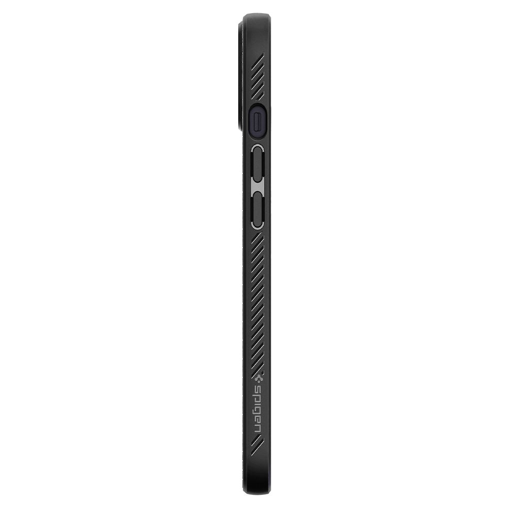 Spigen Liquid Air dėklas iPhone 13 mini – juodas