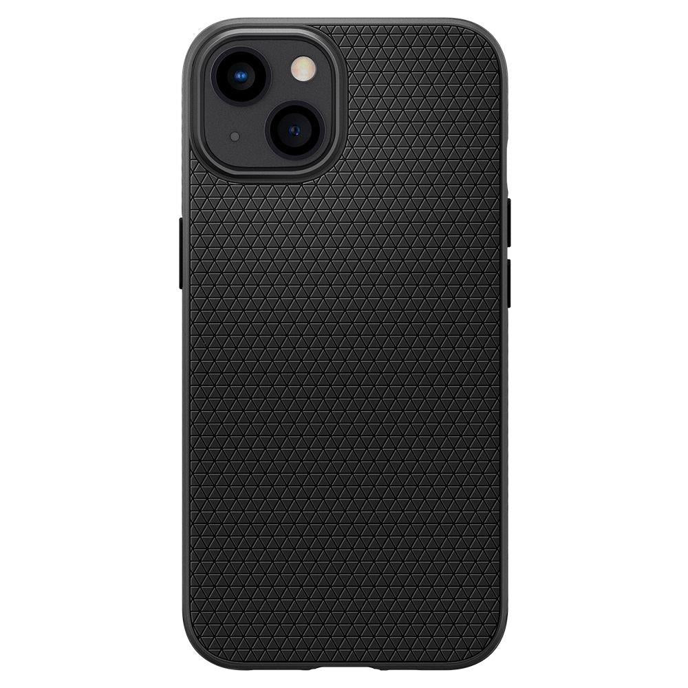 Spigen Liquid Air dėklas iPhone 13 mini – juodas