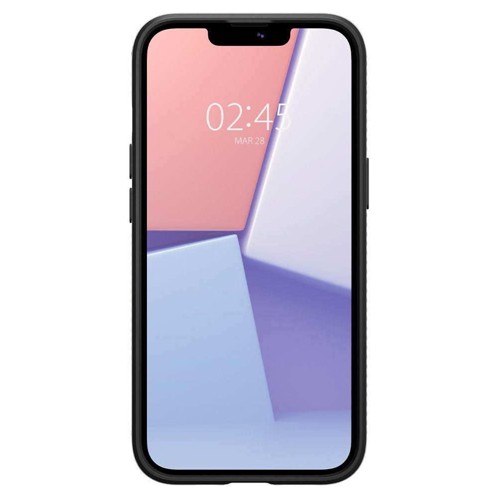 Spigen Liquid Air dėklas iPhone 13 mini – juodas