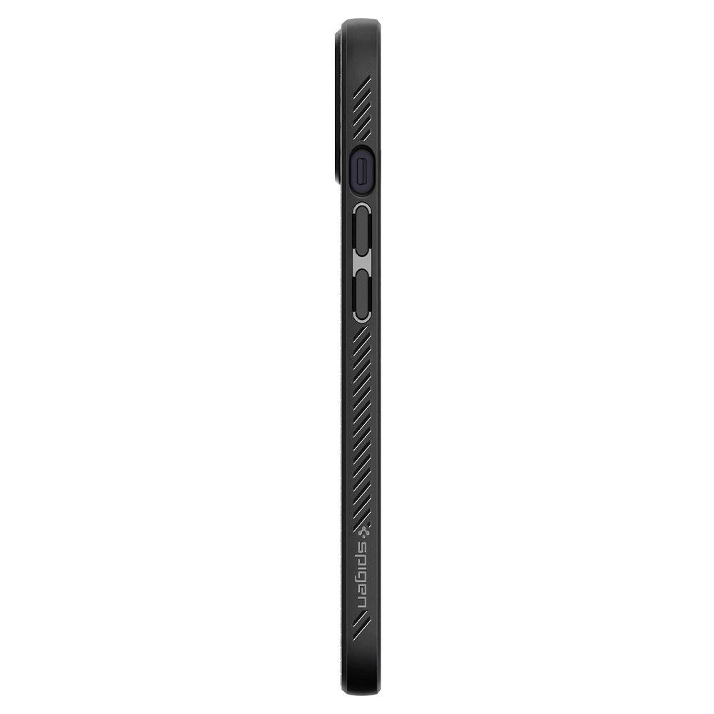 Spigen Liquid Air dėklas iPhone 13 mini – juodas