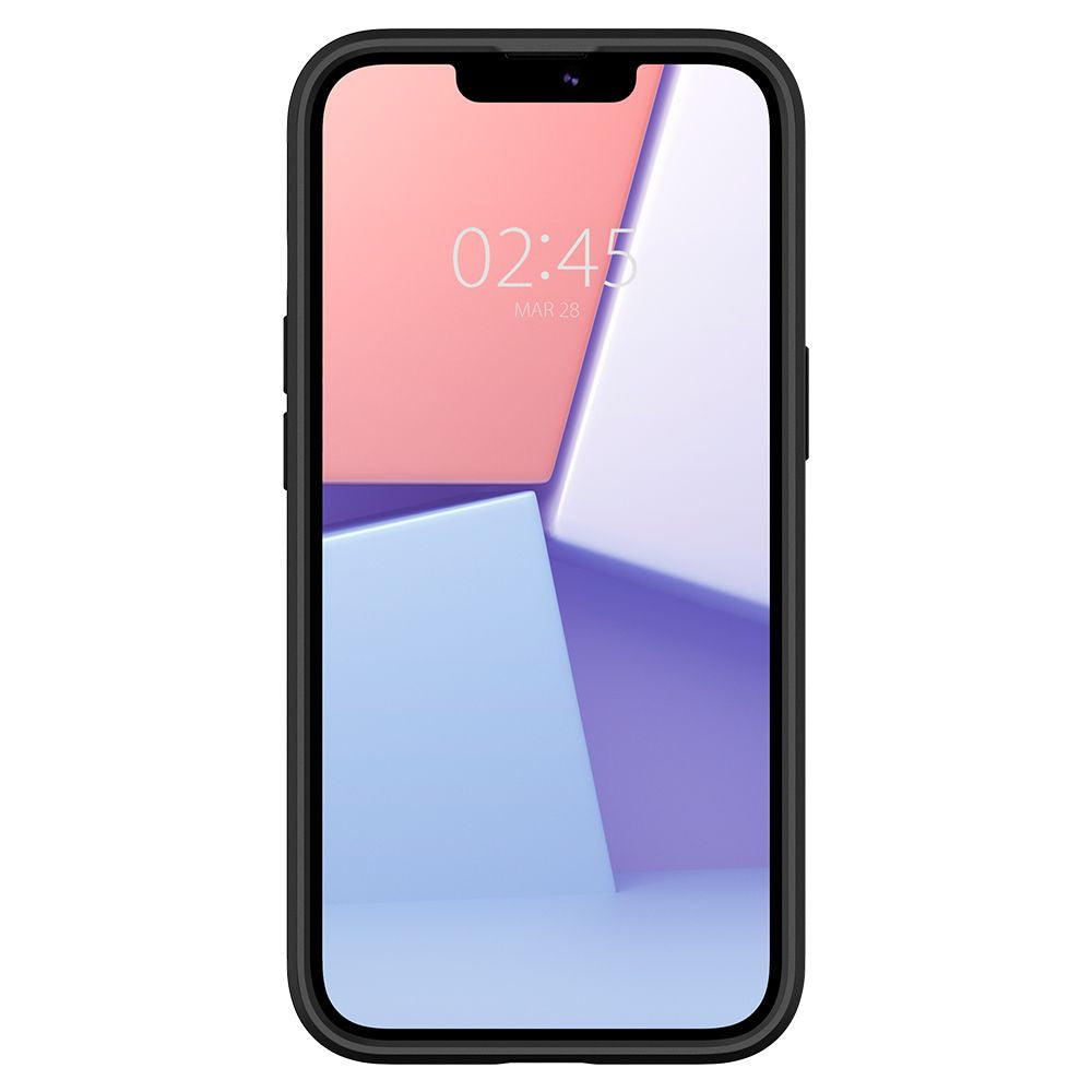 Spigen Ultra Hybrid dėklas iPhone 13 – matinės juodos
