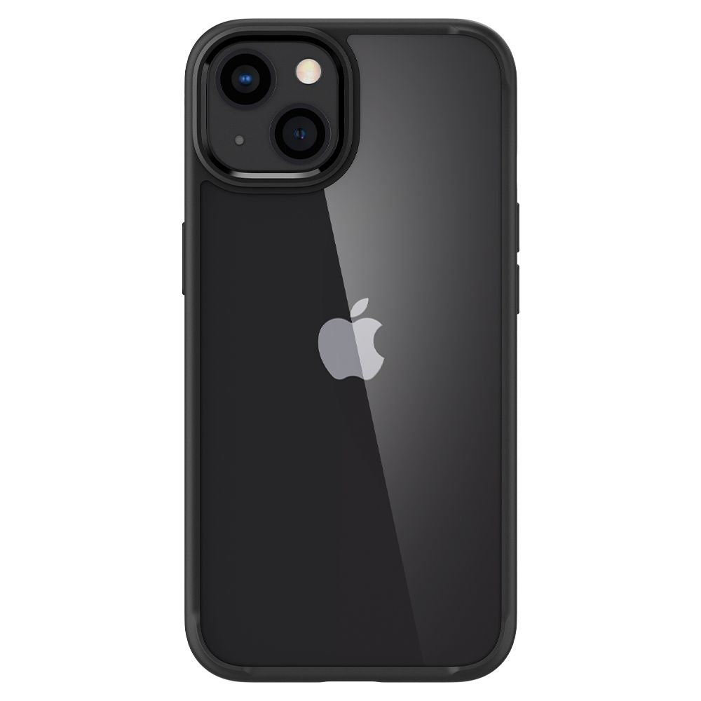Spigen Ultra Hybrid dėklas iPhone 13 – matinės juodos