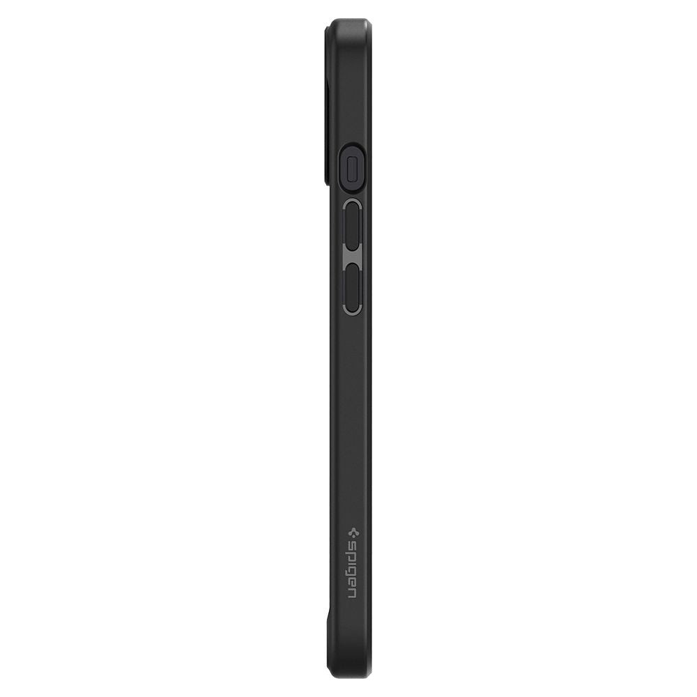 Spigen Ultra Hybrid dėklas iPhone 13 – matinės juodos