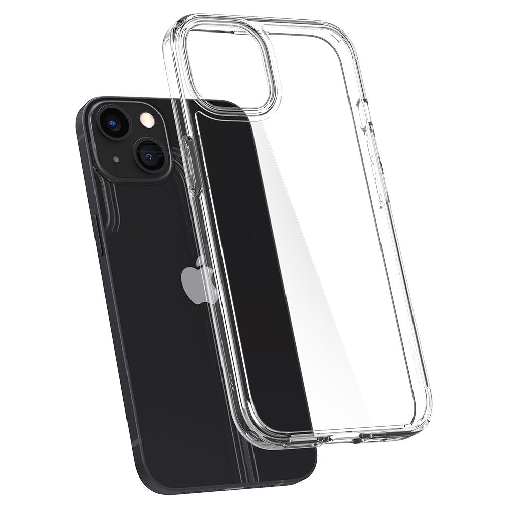 Spigen Ultra Hybrid dėklas iPhone 13 mini – skaidrus