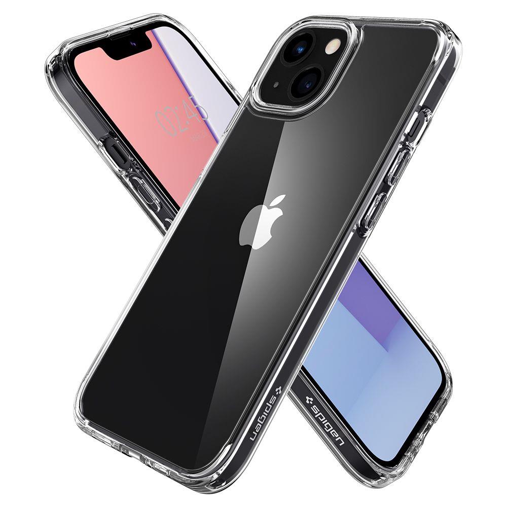 Spigen Ultra Hybrid dėklas iPhone 13 mini – skaidrus