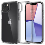 Spigen Ultra Hybrid dėklas iPhone 13 mini – skaidrus