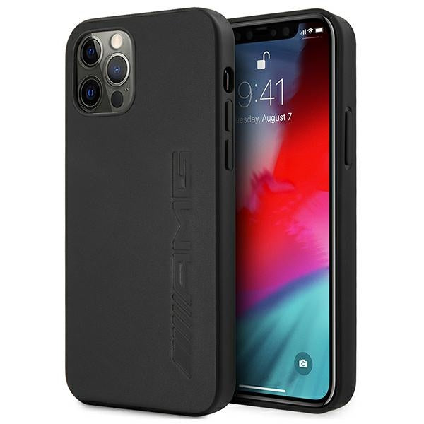 Mercedes-AMG odinis dėklas iPhone 12 Pro Max – juodas -- iPhone 12 Pro Max