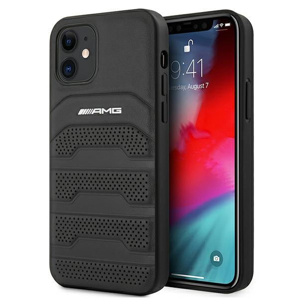Mercedes-AMG odinis dėklas iPhone 12 mini – juodas -- iPhone 12 Mini