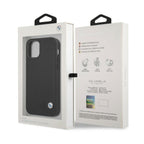 BMW odinis Deboss dėklas iPhone 12 Pro Max – juodas -- iPhone 12 Pro Max