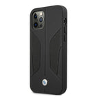 BMW Perforated Sides odinis dėklas iPhone 12 Pro Max – juodas -- iPhone 12 Pro Max