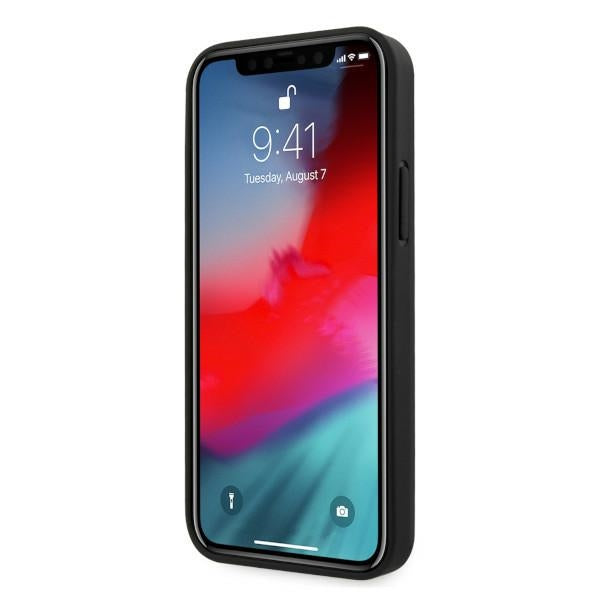 BMW Perforated Sides odinis dėklas iPhone 12 Pro Max – juodas -- iPhone 12 Pro Max