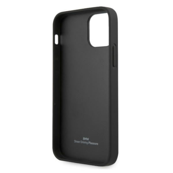 BMW Perforated Sides odinis dėklas iPhone 12 Pro Max – juodas -- iPhone 12 Pro Max