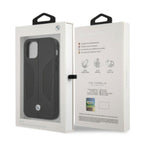 BMW Perforated Sides odinis dėklas iPhone 12 Pro Max – juodas -- iPhone 12 Pro Max