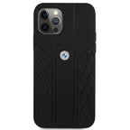 BMW odinis dėklas iPhone 12 Pro Max – juodas -- iPhone 12 Pro Max