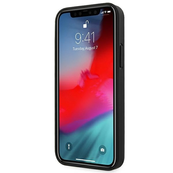 BMW odinis dėklas iPhone 12 Pro Max – juodas -- iPhone 12 Pro Max