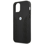BMW odinis dėklas iPhone 12 Pro Max – juodas -- iPhone 12 Pro Max