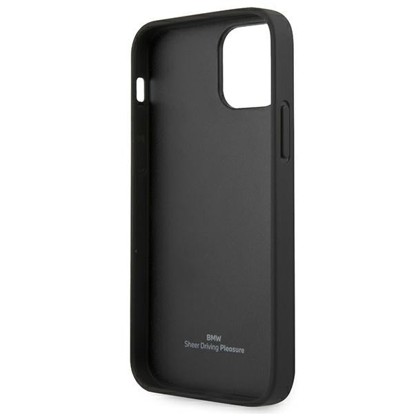 BMW odinis dėklas iPhone 12 Pro Max – juodas -- iPhone 12 Pro Max