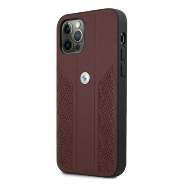 BMW odinis dėklas iPhone 12 Pro Max – raudonas -- iPhone 12 Pro Max