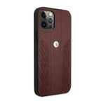 BMW odinis dėklas iPhone 12 Pro Max – raudonas -- iPhone 12 Pro Max