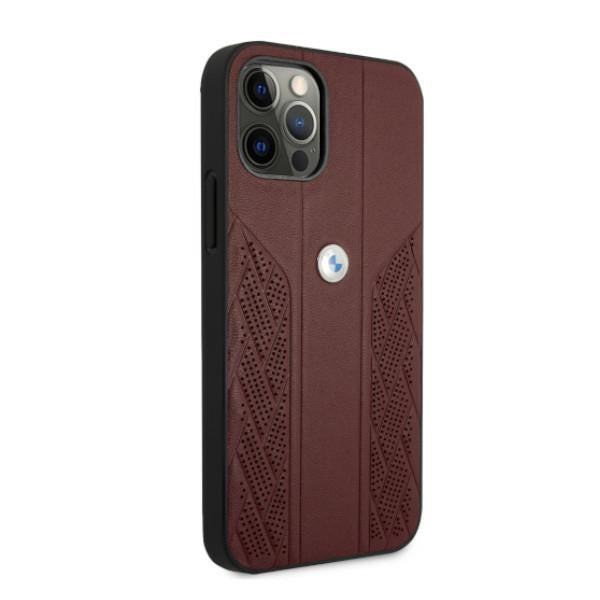 BMW odinis dėklas iPhone 12 Pro Max – raudonas -- iPhone 12 Pro Max