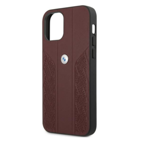 BMW odinis dėklas iPhone 12 Pro Max – raudonas -- iPhone 12 Pro Max