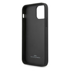 BMW perforuotas odinis dėklas iPhone 12 Pro Max – juodas -- iPhone 12 Pro Max