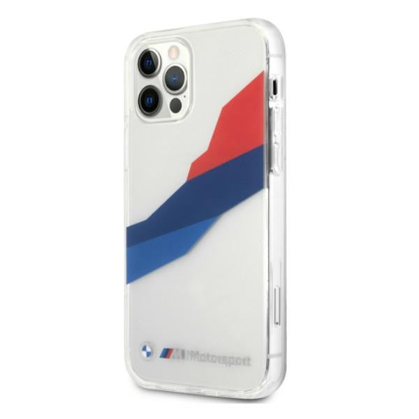 BMW Motorsport trispalvis dėklas iPhone 12 Pro Max – skaidrus -- iPhone 12 Pro Max
