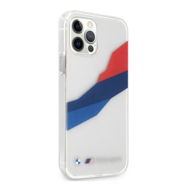 BMW Motorsport trispalvis dėklas iPhone 12 Pro Max – skaidrus -- iPhone 12 Pro Max