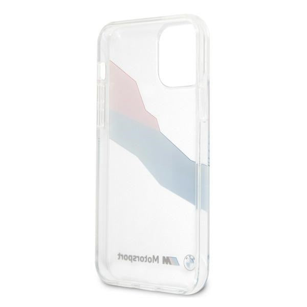 BMW Motorsport trispalvis dėklas iPhone 12 Pro Max – skaidrus -- iPhone 12 Pro Max