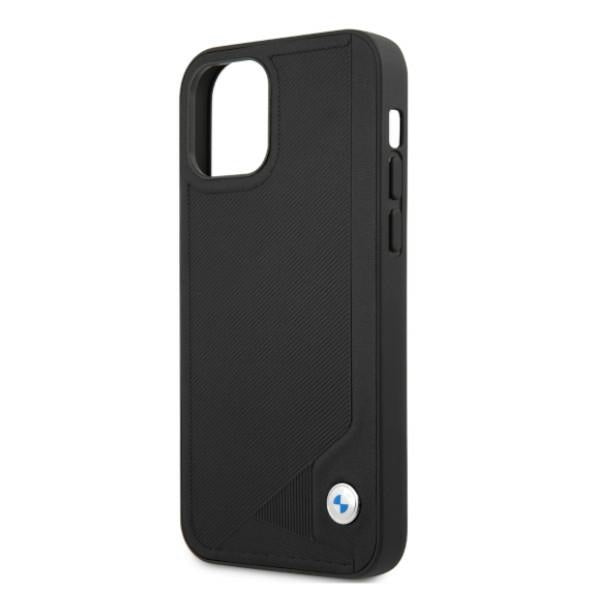 BMW Deboss odinis dėklas iPhone 12/12 Pro – juodas -- iPhone 12