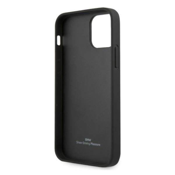 BMW Deboss odinis dėklas iPhone 12/12 Pro – juodas -- iPhone 12