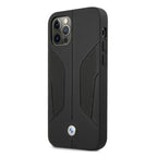 BMW odinis dėklas iPhone 12/12 Pro – juodas -- iPhone 12
