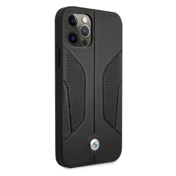 BMW odinis dėklas iPhone 12/12 Pro – juodas -- iPhone 12