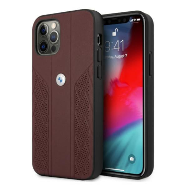 BMW odinis dėklas iPhone 12/12 Pro – raudonas -- iPhone 12