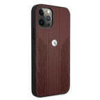 BMW odinis dėklas iPhone 12/12 Pro – raudonas -- iPhone 12