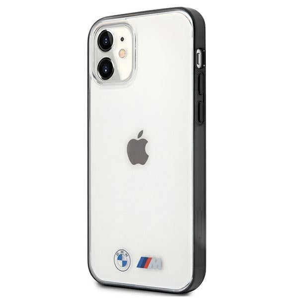 BMW Sandblast dėklas iPhone 12 mini – skaidrus -- iPhone 12 Mini
