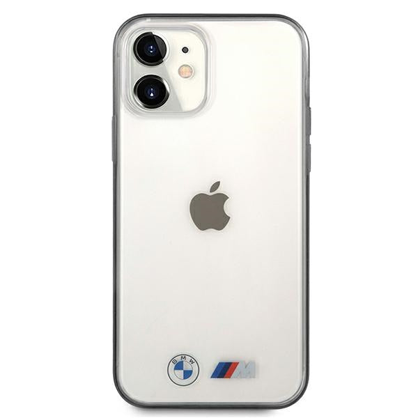 BMW Sandblast dėklas iPhone 12 mini – skaidrus -- iPhone 12 Mini