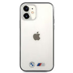 BMW Sandblast dėklas iPhone 12 mini – skaidrus -- iPhone 12 Mini