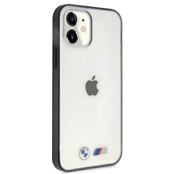 BMW Sandblast dėklas iPhone 12 mini – skaidrus -- iPhone 12 Mini