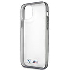 BMW Sandblast dėklas iPhone 12 mini – skaidrus -- iPhone 12 Mini