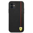 Ferrari hardcase dėklas iPhone 12 mini – juodas -- iPhone 12 Mini