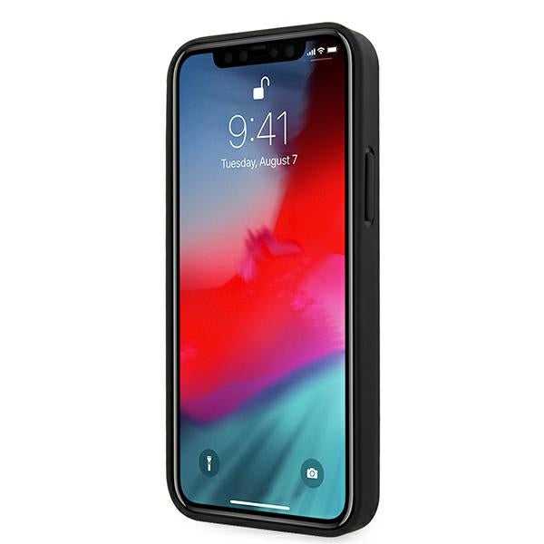 Ferrari hardcase dėklas iPhone 12 mini – juodas -- iPhone 12 Mini
