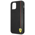 Ferrari hardcase dėklas iPhone 12 mini – juodas -- iPhone 12 Mini