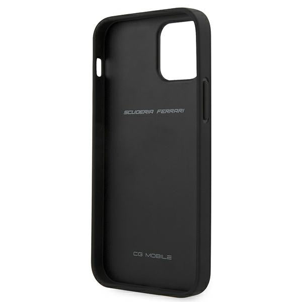 Ferrari hardcase dėklas iPhone 12 mini – juodas -- iPhone 12 Mini