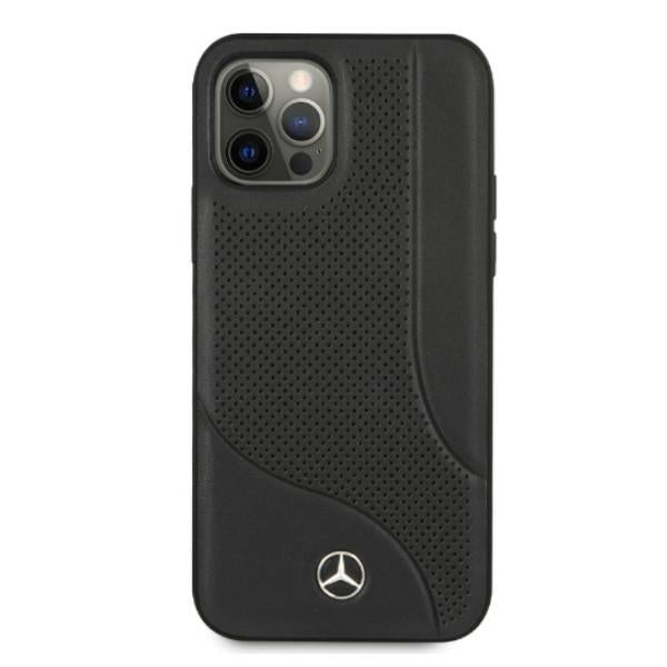 Mercedes-Benz odinis dėklas iPhone 12 Pro Max – juodas -- iPhone 12 Pro Max