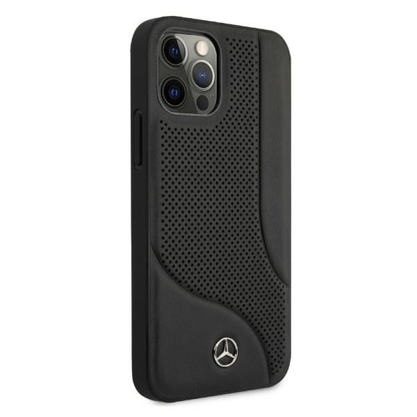 Mercedes-Benz odinis dėklas iPhone 12 Pro Max – juodas -- iPhone 12 Pro Max