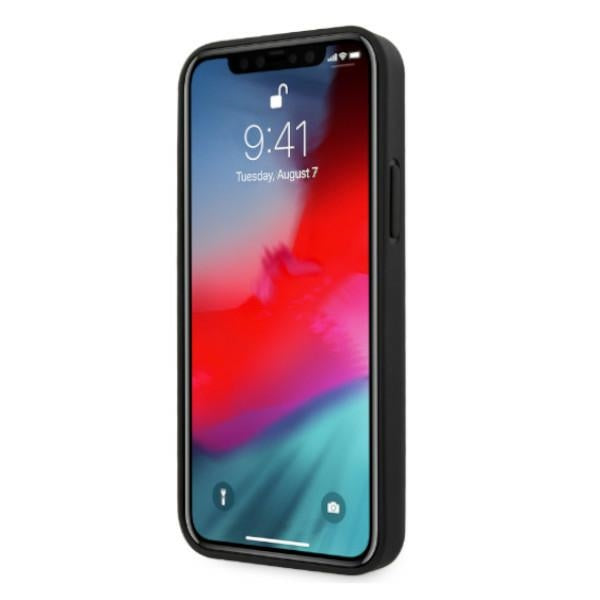 Mercedes-Benz odinis dėklas iPhone 12 Pro Max – juodas -- iPhone 12 Pro Max